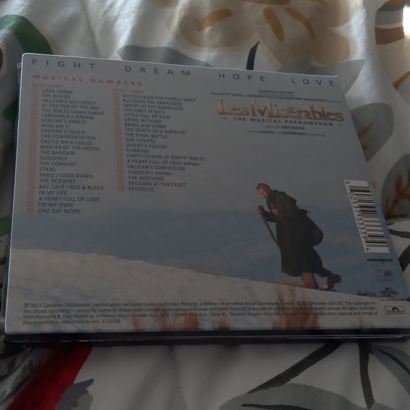 3 for $10: Les Miserables movie soundtrack - Picture 2 of 4